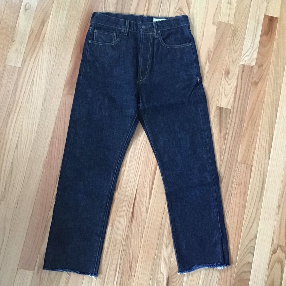 Imogene + Willie Harper Selvage Rinse Jeans -SZ 27 premium Japanese denim fabric